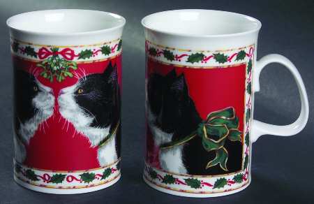 Kissing Cats by Dunoon