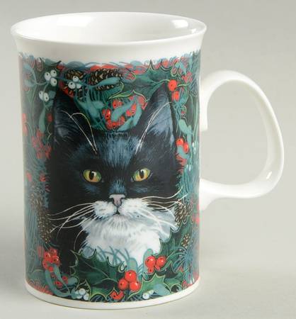 Christmas Cats Bone by Dunoon