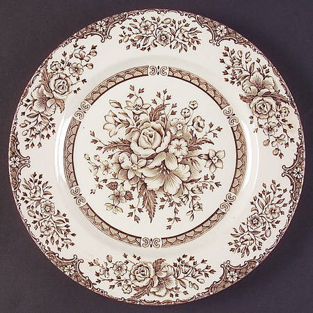 Kew Gardens Brown by English Ironstone Tableware