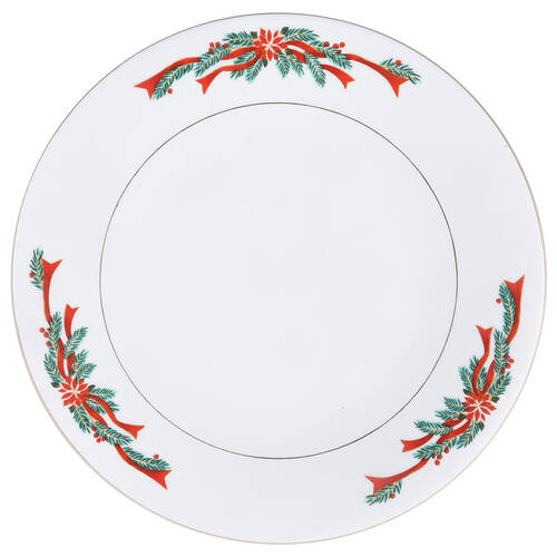 Poinsettia & Ribbon by Fairfield