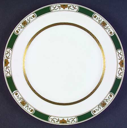 Fleur Orientale Green by Fitz and Floyd