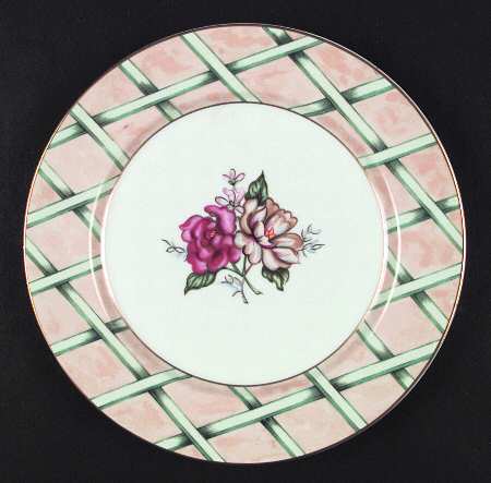 Floral Treillage by Fitz and Floyd