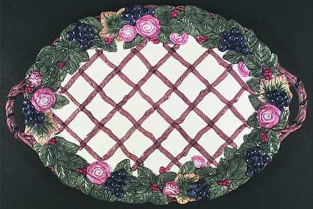 Rose Garland by Fitz and Floyd