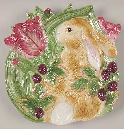 Blackberry Rabbit by Fitz and Floyd