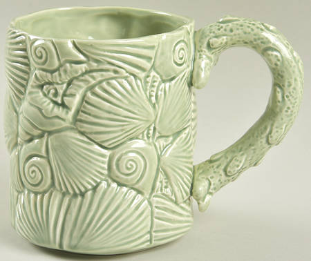 Island Shells Green (Seafoam) by Fitz and Floyd