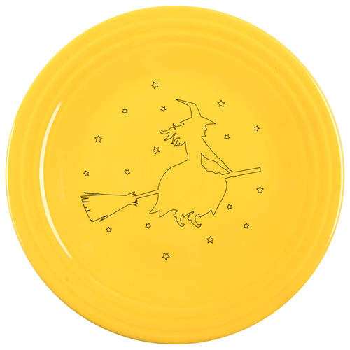 Fiesta Black Flying Witch by Fiesta Tableware Company