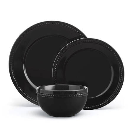 Classic Black Beaded by Fitz and Floyd