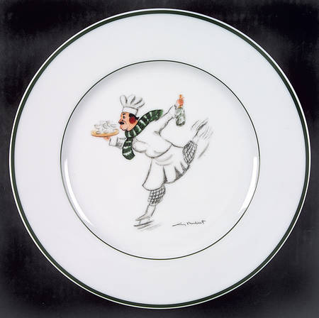 Skating Chefs by Guy Buffet