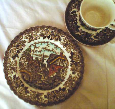 Merrie Olde England Brown Multicolor by Grindley