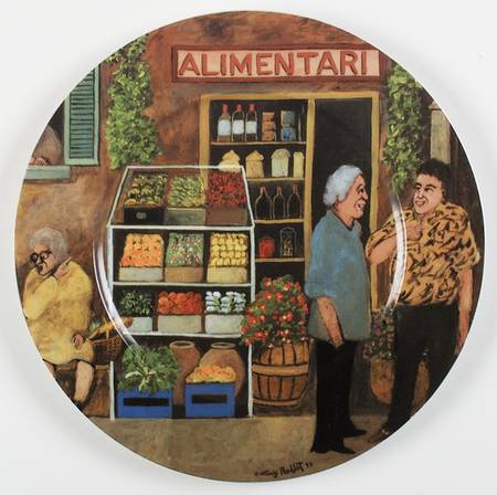 Tuscan Storefronts by Guy Buffet