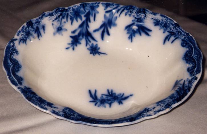 Dover (Flow Blue, No Gold Accents) by Grindley