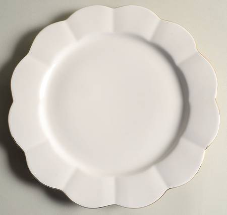Scallop White (Gold Trim) by Grace's Teaware