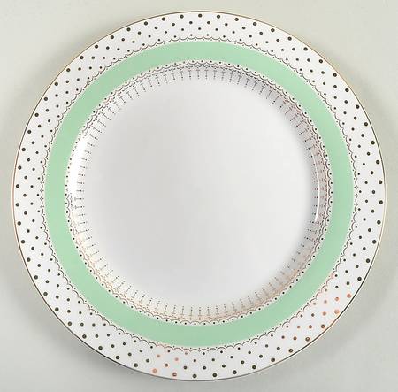 Pin Dots Mint Green by Grace's Teaware
