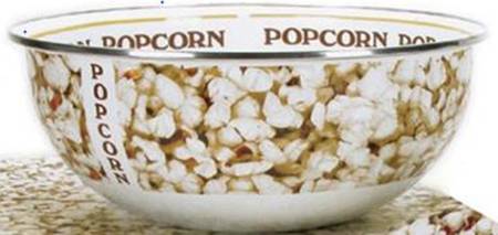Popcorn Enamelware by Golden Rabbit Enamelware