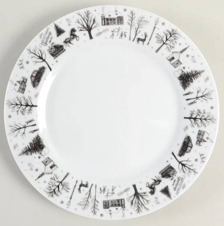 Black Wonderland by Gracie Bone China