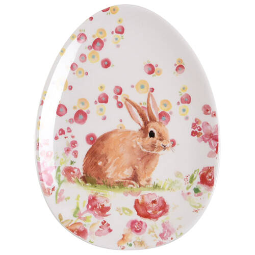Spring Flower Bunny by Grace's Teaware