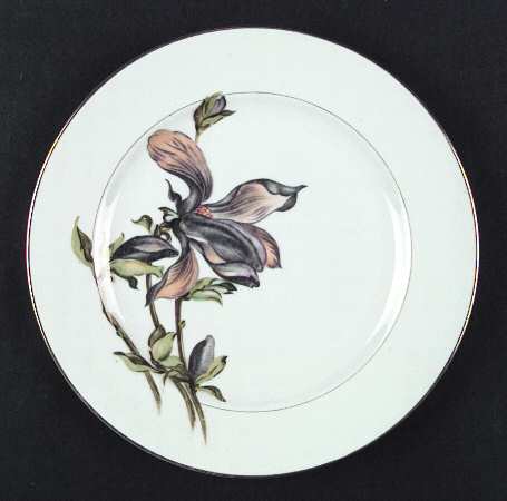 Alyce (Black Flower) by Harmony House China