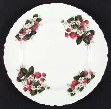 Strawberry Ripe (Small Scallops On Edge) by Hammersley