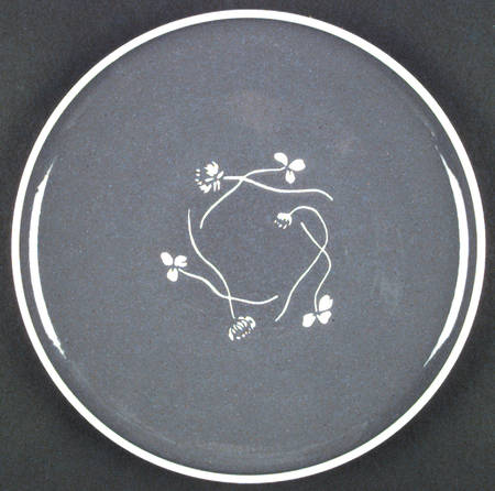 White Clover Charcoal Gray by Harker