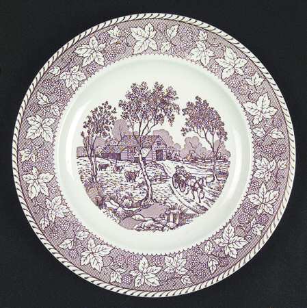 English Scenes Brown by Homer Laughlin 