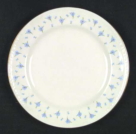 Forget-Me-Not (Gold Trim) by Homer Laughlin 