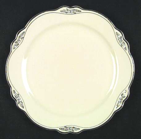 Silver Rose Patrician Silver Scroll by Homer Laughlin 