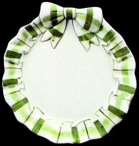 Green Plaid Border by Haldon