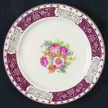 Royal Maroon by Homer Laughlin 