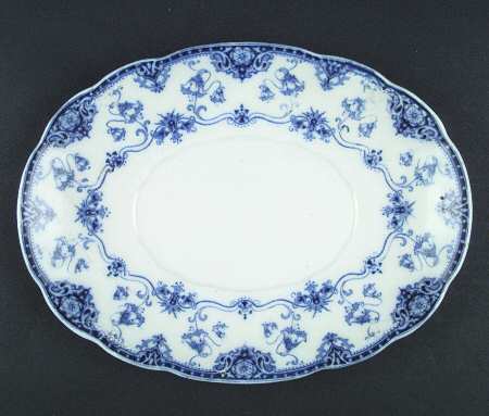 Blenheim Flow Blue by Sampson Hancock & Sons