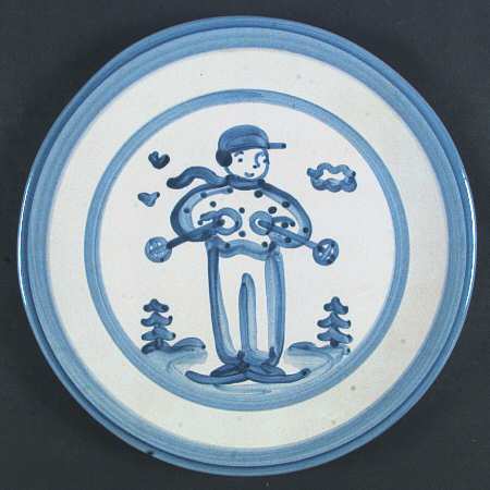 Skier by M A Hadley