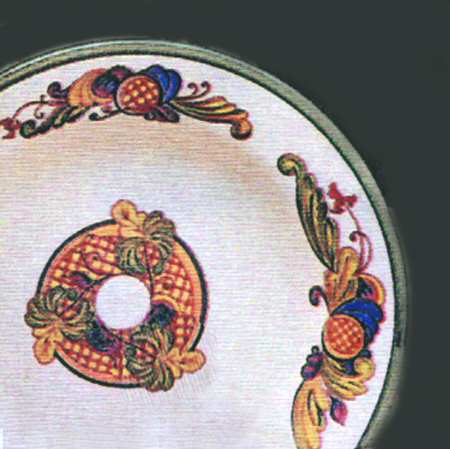 Rosemaling Green by Homer Laughlin 