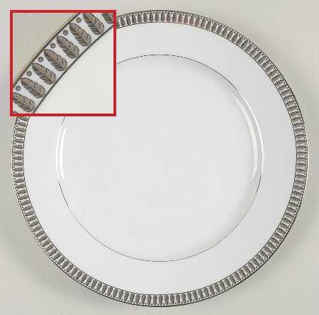 Plumes Platinum by Haviland