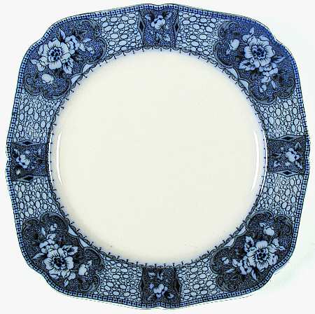 Quebec (Flow Blue) by Hollinshead & Kirkham