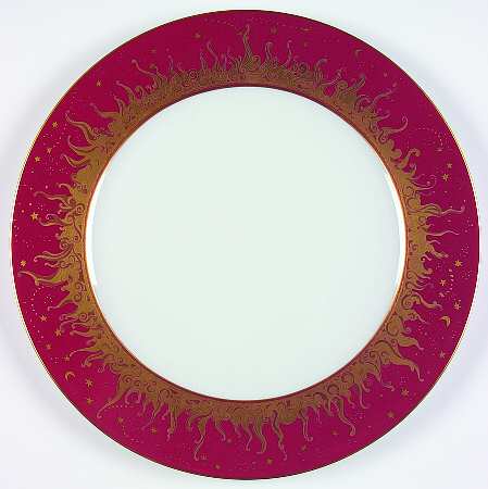 Ritz Club Pourpre (Red) by Haviland