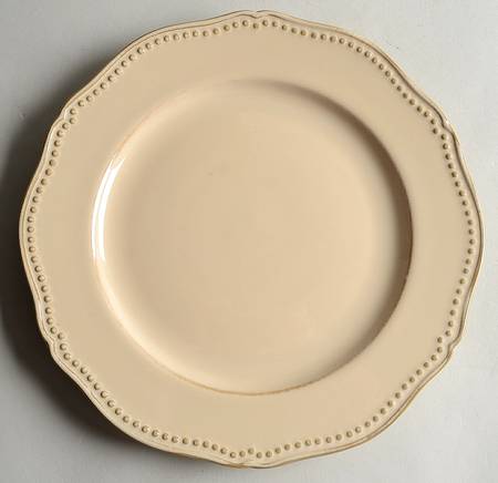 Beaded Scallop Cream by Home