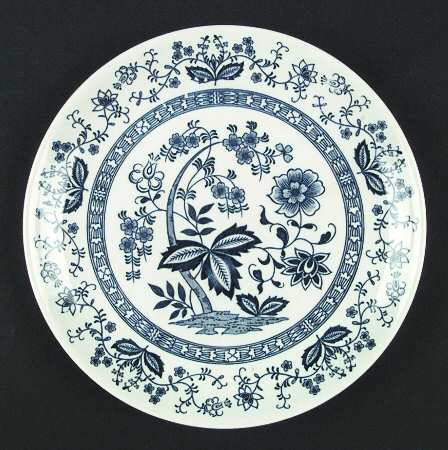 Blue Onion (Earthenware, Innerband) by Japan