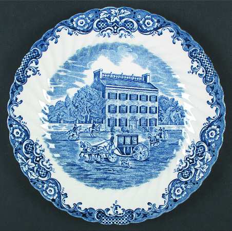 Heritage Hall Blue by Johnson Brothers