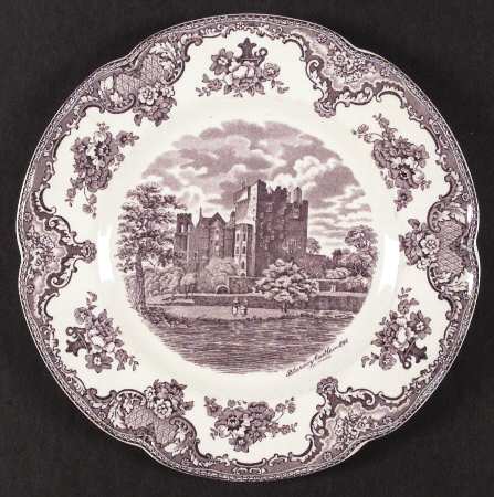 Old Britain Castles Lavender (Not Ribbed) by Johnson Brothers