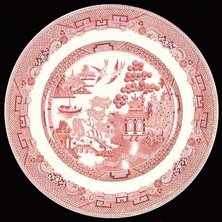 Willow Pink Red by Johnson Brothers