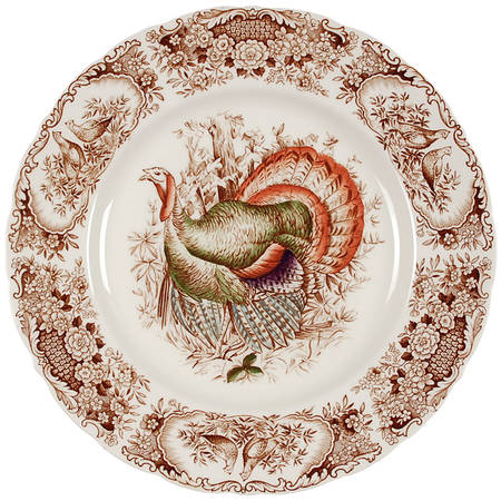 Wild Turkeys Brown (Native American) by Johnson Brothers