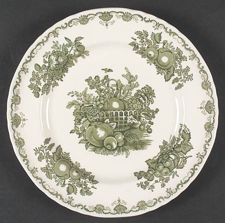 Fruit Basket Green by Johnson Brothers