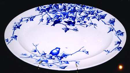 Ivy Bower (Blue) by George Jones & Sons