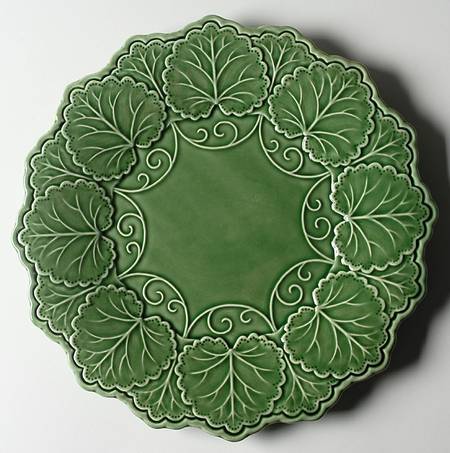 Green Leaf Majolica by Jay Willfred