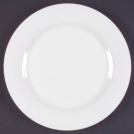 Basic White Round by JCPenney