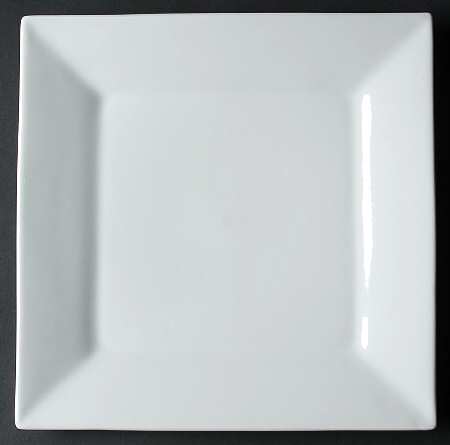White Dinnerware Collection Hard Square by JCPenney