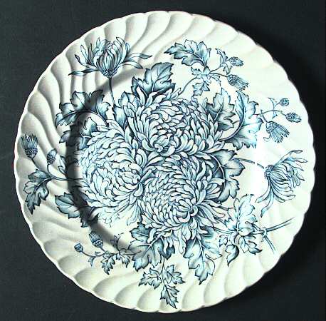 Chrysanthemum Blue by James Kent (England)