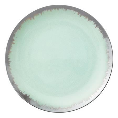 Aura Sea Glass Platinum Brushstroke by Kim Seybert