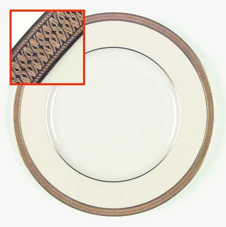 Vernon (Cream Rim) by Lenox