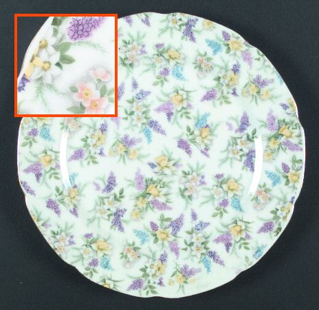 Lilac Chintz by Lefton