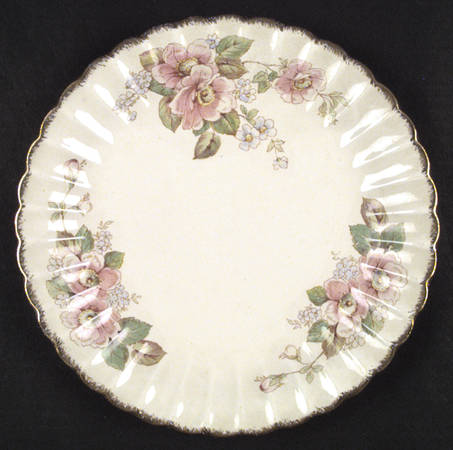China Rose (Scalloped) by Limoges-American